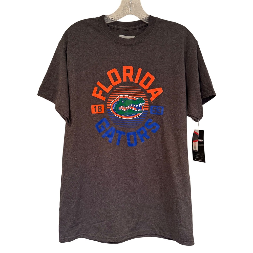 Captivating Florida Gators T Shirt Women's Medium Gray NCAA Officially Licensed - Picture 2 of 11